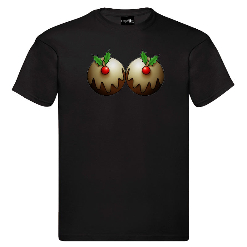 Fun Christmas Pudding T-Shirt - Festive Holiday Tee for the Season
