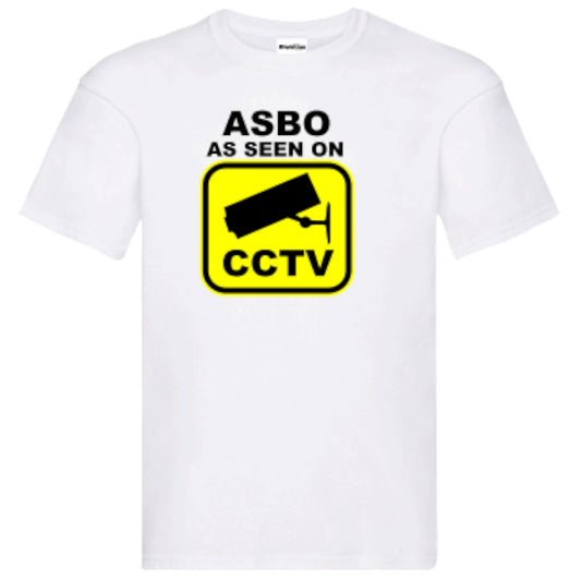 "ABSO As Seen On CCTV" T-Shirt – Unisex Tee in White